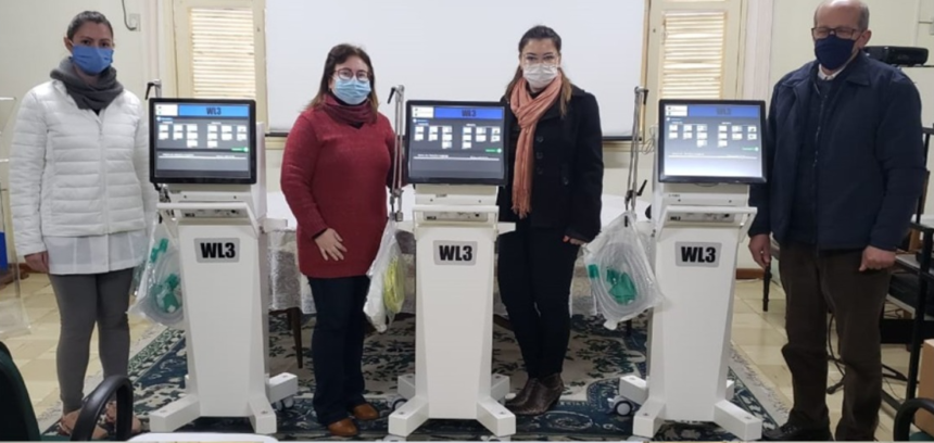 Santa Casa Dispõe atualmente de 31 respiradores