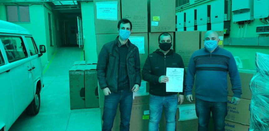 Santa Casa recebe máscaras cirúrgicas, aventais e toucas descartáveis da 10ª Coordenadoria Regional da Saúde (10ª CRS) Santa Casa recebe máscaras cirúrgicas, aventais e toucas descartáveis da 10ª Coordenadoria Regional da Saúde (10ª CRS)