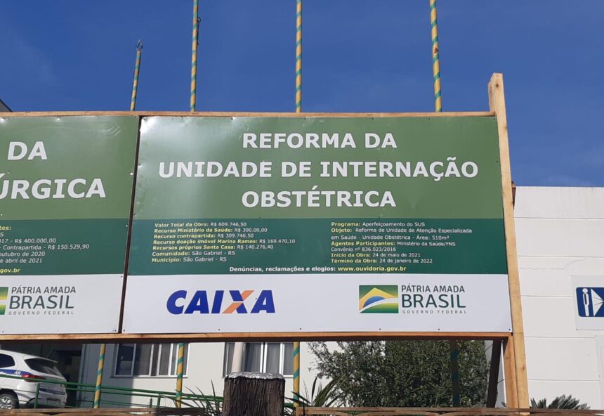 Unidade de internação Obstétrica em reforma: mais uma conquista para São Gabriel