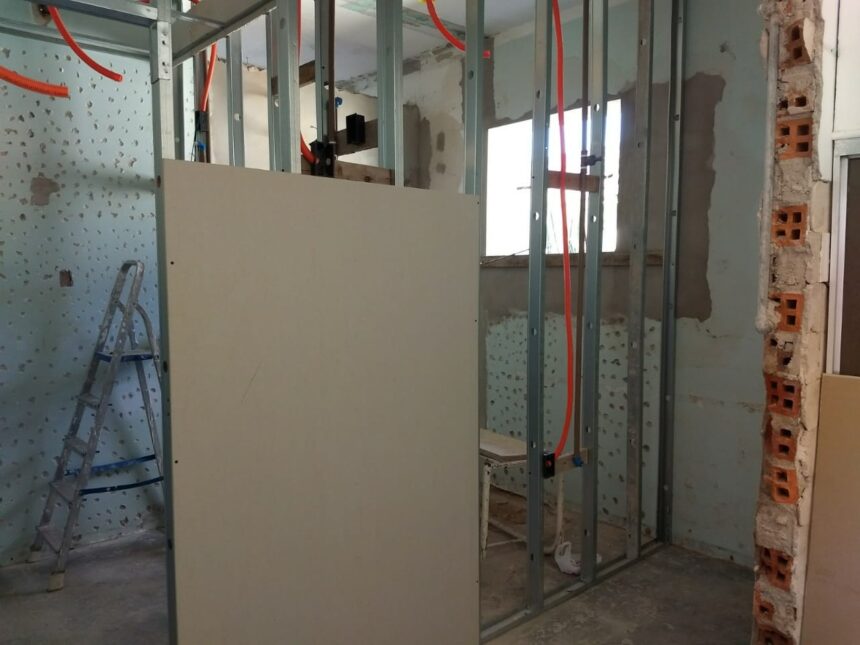 Reforma da Unidade de internação Obstétrica: 30% concluída