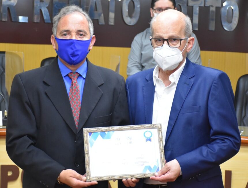 Recebimento de Voto de Louvor