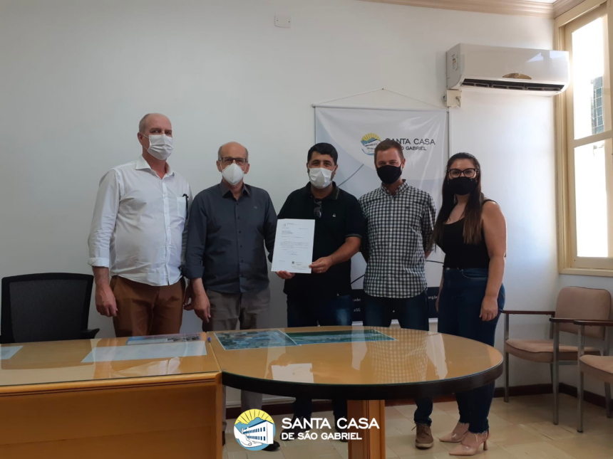 Santa Casa recebe emenda do Deputado Federal Daniel Trzeciak