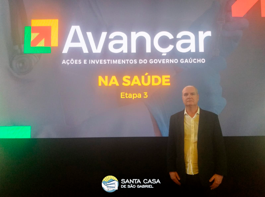 Santa Casa participa do Projeto Avançar RS