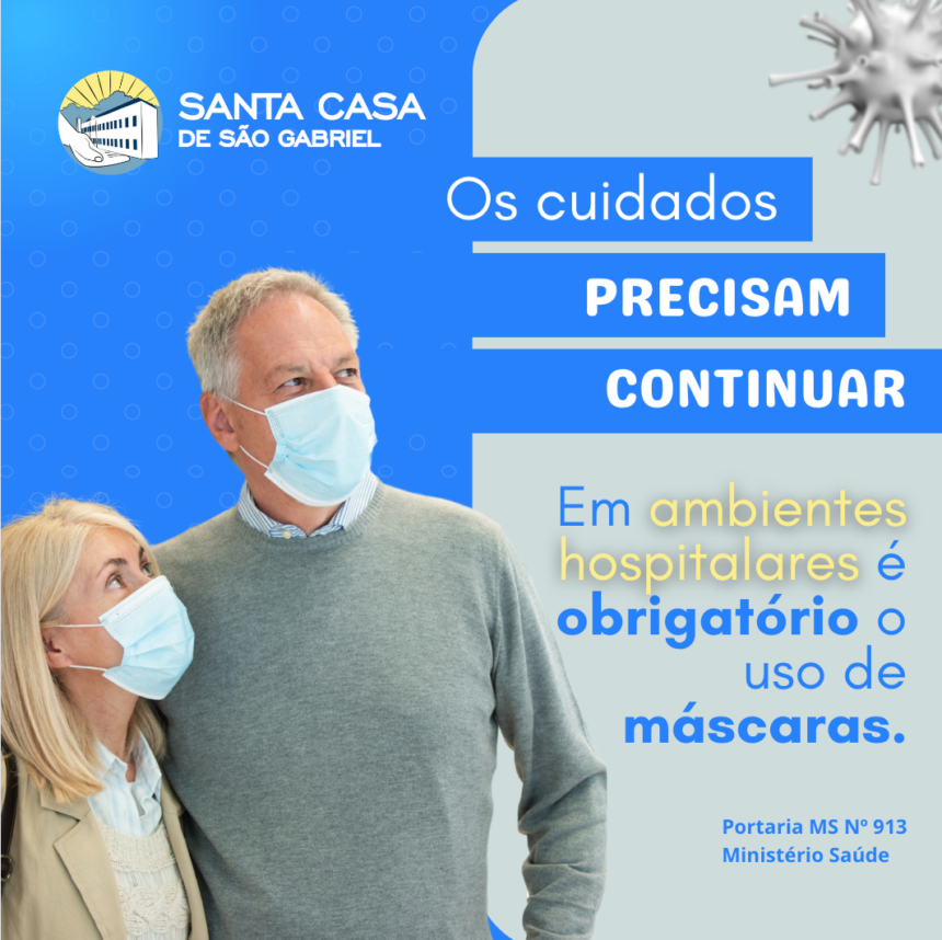 Uso de máscaras em ambientes hospitalares