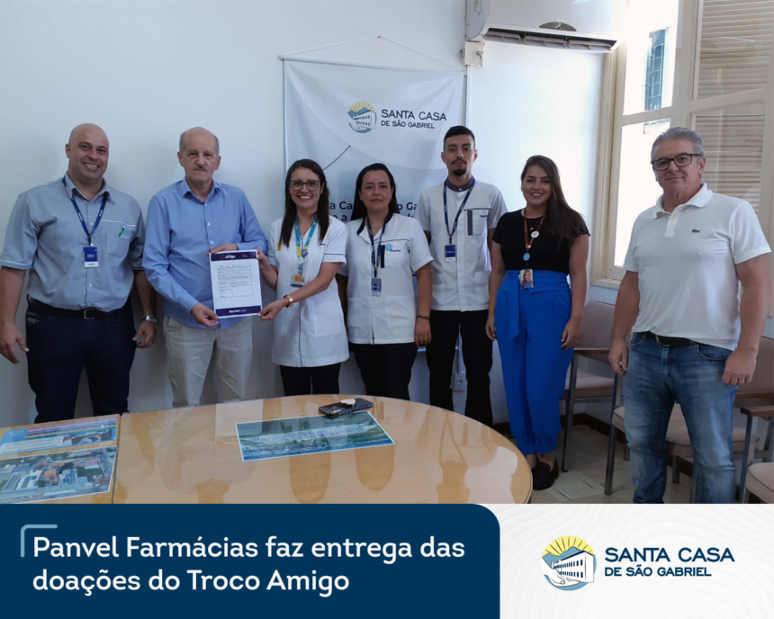 Panvel Farmácias faz entrega das doações do Troco Amigo