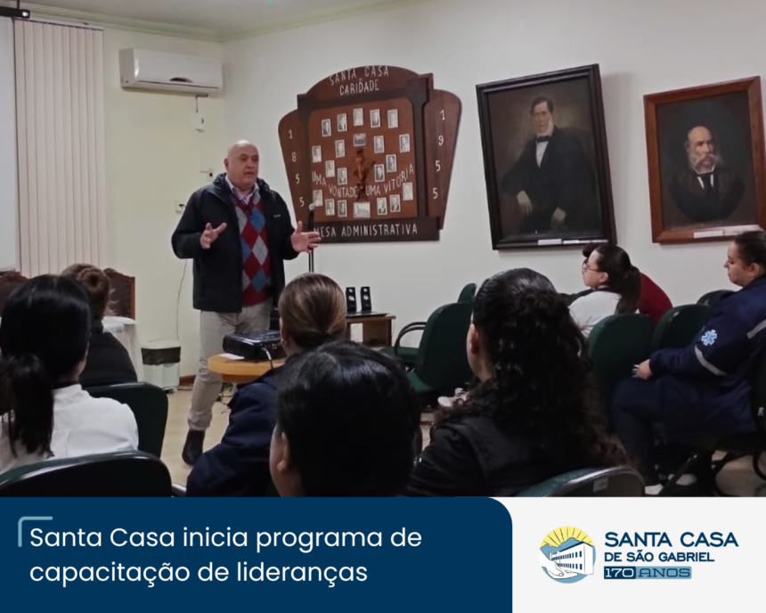 Santa Casa inicia programa de capacitação de lideranças com foco em gestão, qualidade e visão de futuro Santa Casa inicia programa de capacitação de lideranças com foco em gestão, qualidade e visão de futuro