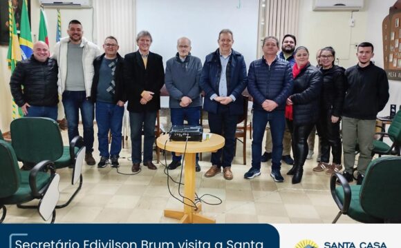 Secretário Edivilson Brum visita a Santa Casa de Caridade de São Gabriel Secretário Edivilson Brum visita a Santa Casa de Caridade de São Gabriel
