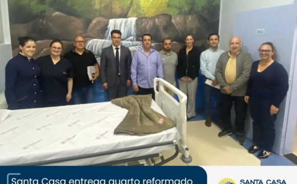Santa Casa entrega reforma do quarto 201 da Unidade Cirurgica II com apoio do Hotel Marechal Plaza Santa Casa entrega reforma do quarto 201 da Unidade Cirurgica II com apoio do Hotel Marechal Plaza