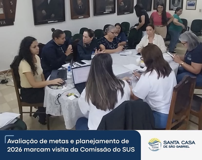 Avaliação de metas e planejamento de 2026 marcam visita do SUS Avaliação de metas e planejamento de 2026 marcam visita do SUS